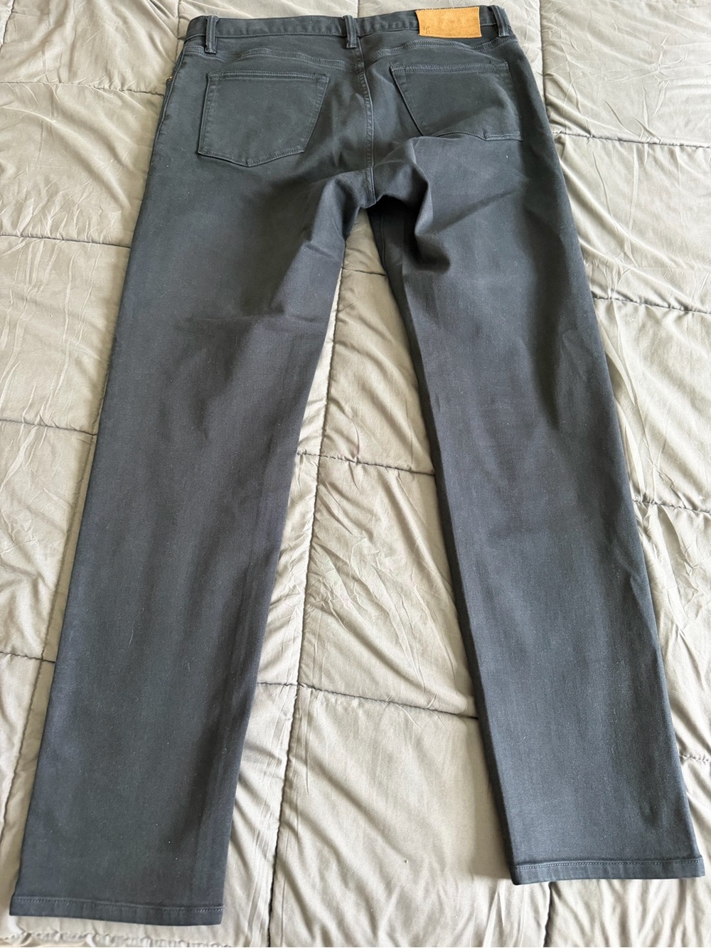 Todd Snyder Straight Fit 5-Pocket Pants Men’s 33x32 Black Stretch Cotton - Picture 2 of 4